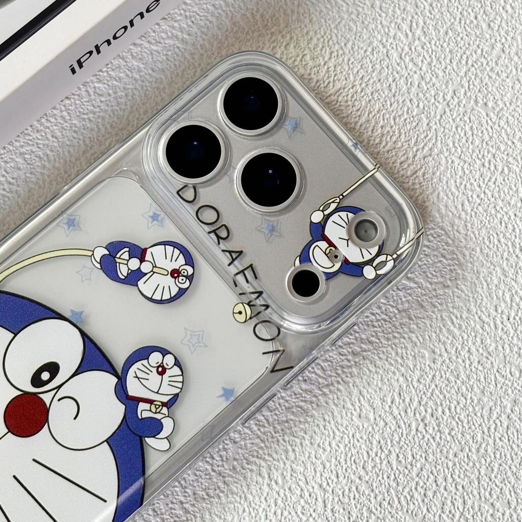 Cute Jingle Cat Applies To Apple 16/17Pro Space Case IP15 Transparent 14 All-inclusive 13 Women 12 Anti-drop 11 Soft