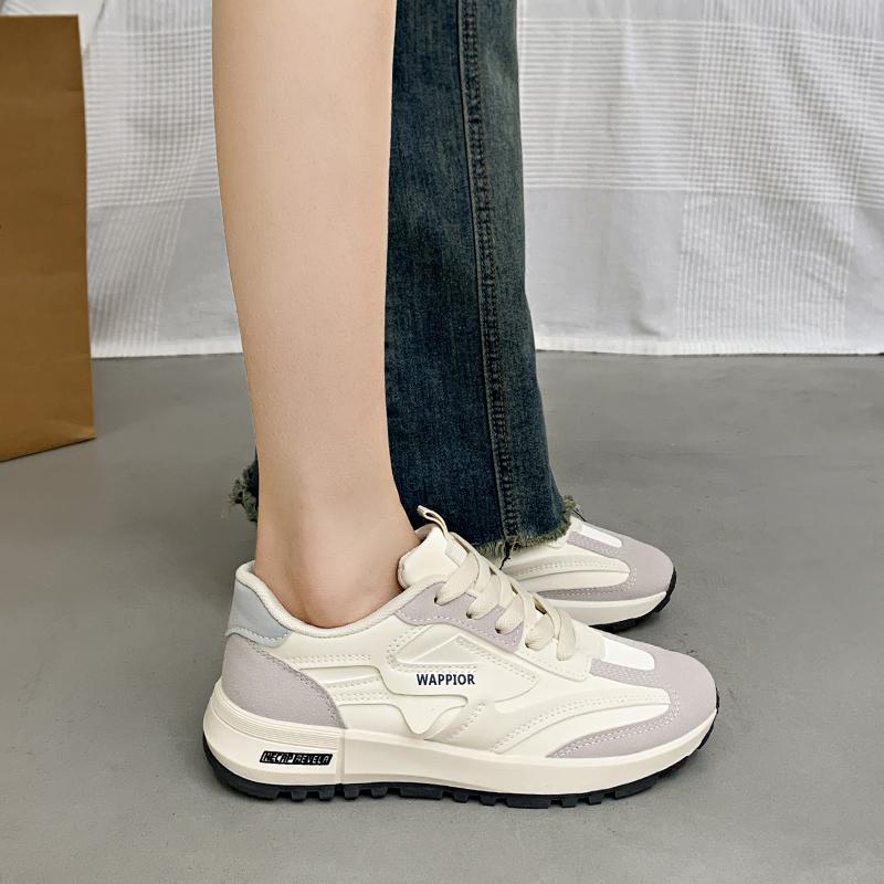 Fashion CRLAYDK Designer Womens Chunky Sneakers Tennis Walking Leather Work Fashion Shoes Comfortable Casual Sports Ladies Trainers