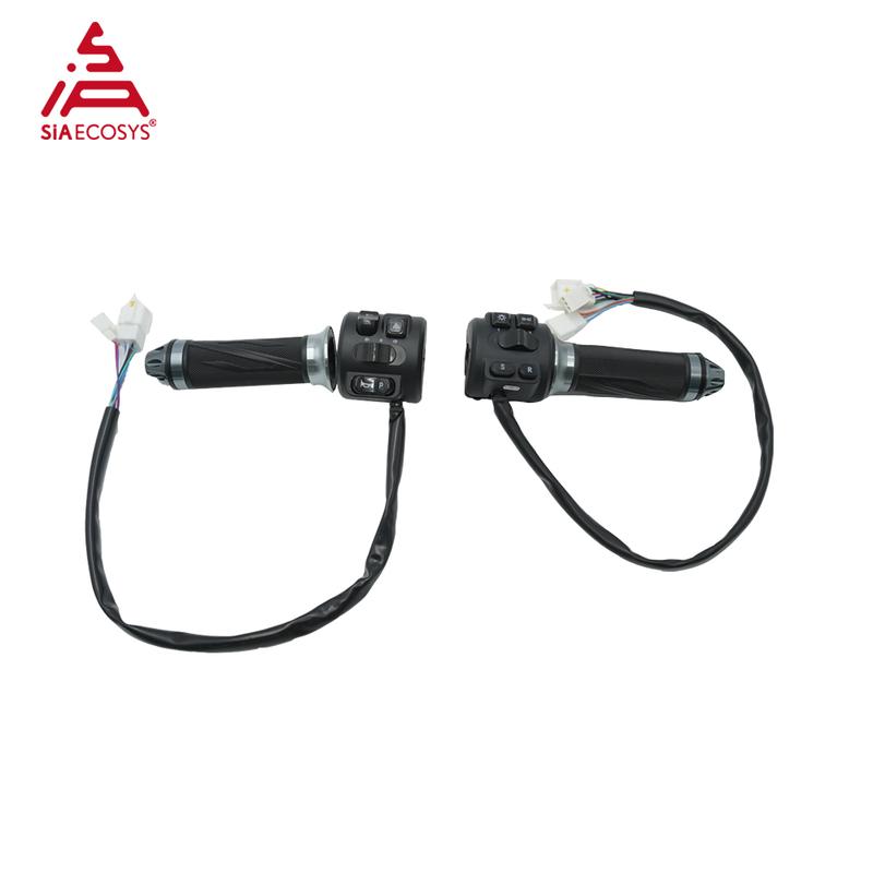 Electric Motorcycle Throttle Assembly with Z6 Parking Reverse Sport 3 Slide Mode Switch Combination Switch for M3 M6 Z6 e-motorb
