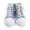 Pristine HERMES High cut sneakers Iriko Indigo denim Women 37 YZ064379 Used