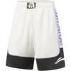 Badfive Color Block Letter Sports Breathable Quick-Dry Casual Shorts Men Shorts Off-White Obsidian-Gray AAPU021-1