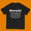 Motorcyclist Meaning Kids T Shirt