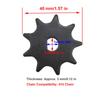 5PCS 8mm Bore Motor Sprocket 9T Chain Sprocket for MY1016 MY6812 High Speed Motor Electric Scooter