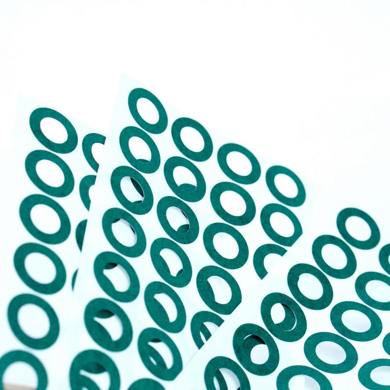 100PCS/500PCS 21700 1S Battery Insulation Ring for 21700 Battery Insulation Cardboard Rubber Pad  for Power bank/Power Tools