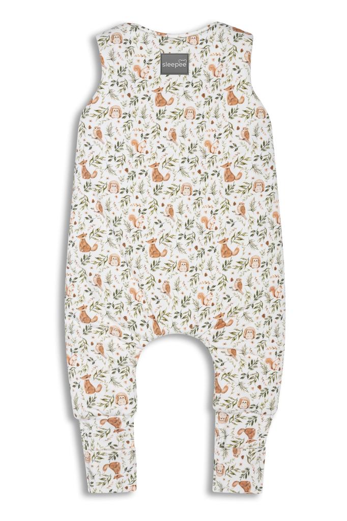 Sac de dormit cu două fețe cu picioare Xs (6-12 luni) Pădurea de Fildeș