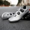 Zapatillas de Ciclismo Unisex con Sistema de Calas SPD/Click-in Dial Giratorio de Corte Bajo Transpirables Ligeras Montaña Carretera