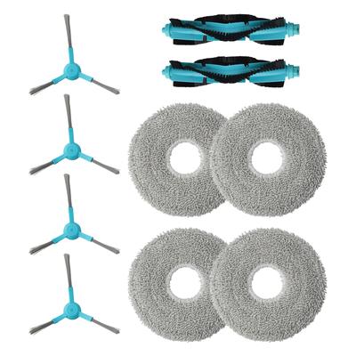 High Performance Mop Cloth and Brush Set for Cecotec For Conga 20090
