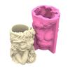 Elegant Planter Silicone Mold For DIY Crafts Resin Cement Gardening Decoration Creative Handmade Flowerpot Design