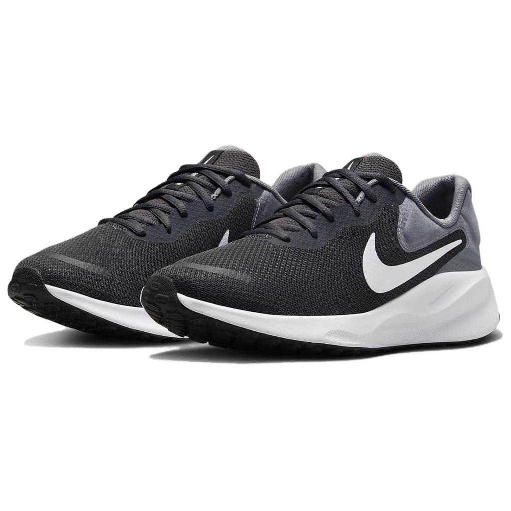 Nike Revolution 7 Antracytowy Biały Męskie Trampki Czarny Cool-Grey FB2207-007