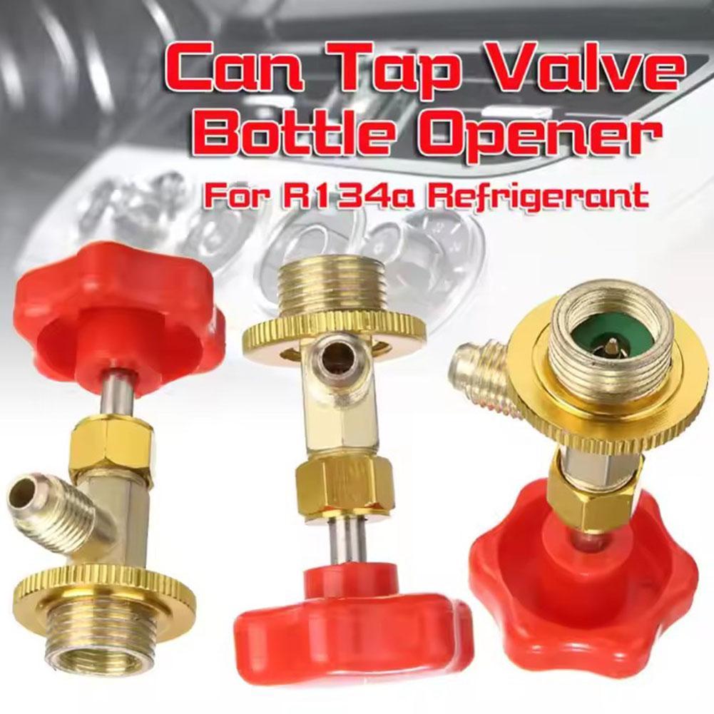 R22 R134 Refrigerant Gas Recharging Kit Car Air Conditioner Refill Refrigeration Gas R134a Tool F7J5