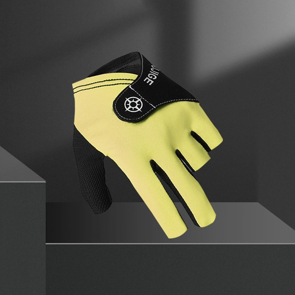 Non Slip Half Fingers Glove Elastic Snooker Billiard Glove Billiards Glove Fitness Accessories