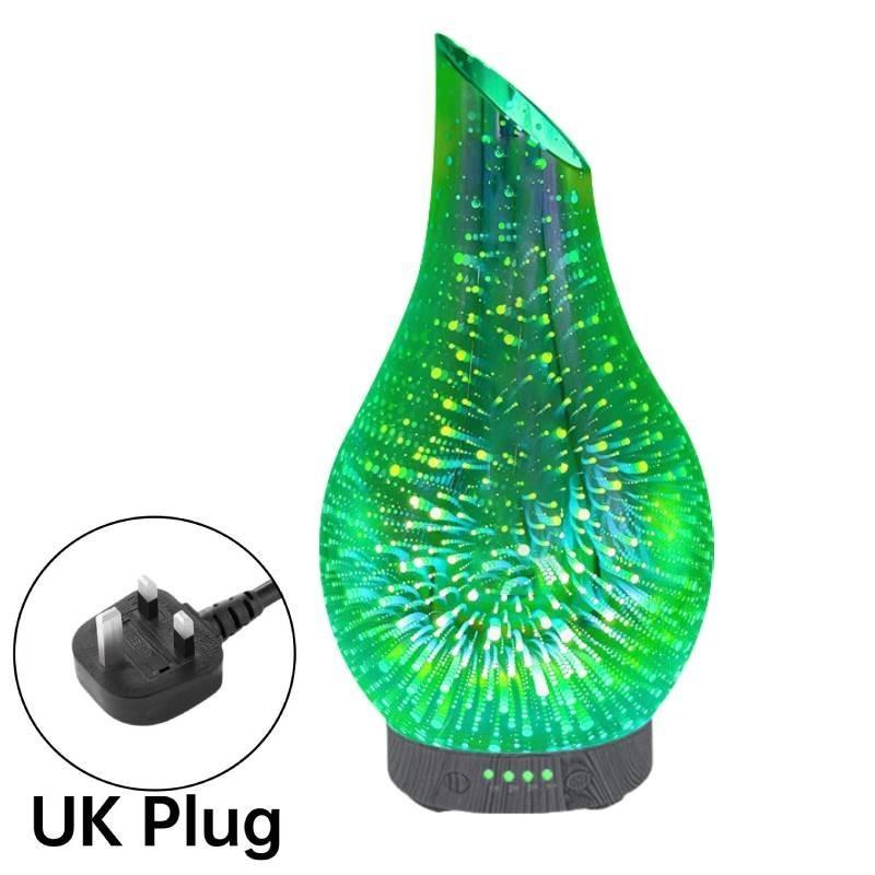 Seven Vase Humidifier Color Led Night Lights Essential Oil Diffuser Home Quiet