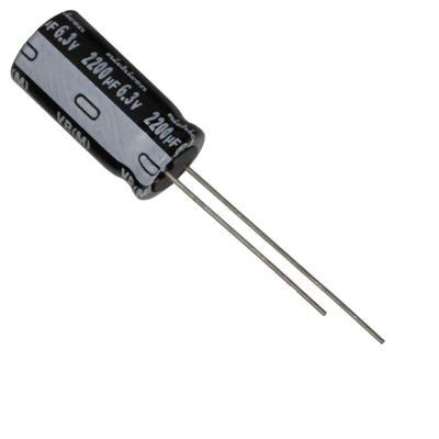 New 5PCS 2200uf 6.3v 6.3v2200uf 10 * 20mm 10X20mm 105° Radial Electrolytic Capacitor