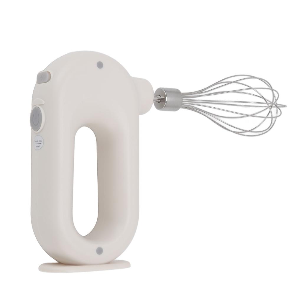 Electric Hand Mixer 3 Speeds Anti Slip Handle Design Safe Household Handheld Milk Frother Foam