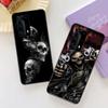 Grim Reaper Skull Skeleton Soft Clear Phone Case For Huawei P30 Lite P10 P20 P40 P50 Pro Mate 40 Pro 30 20 10 Lite Cover Silicon