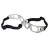 Gogle Sportowe Regulowany Design Zakrzywiona Rama Wytrzymały Materiał PC Ochronne Okulary do Koszykówki dla Dzieci