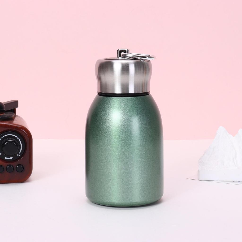 Stainless Steel Insulated Mini Travel Cup - Chinese Style, Portable Pocket Size