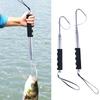 Fishing Gaff Fishing Hook Stainless Steel Strong Sharply Fishing Gaff Hook with Protections Cover Telescopic Fishing Gaff