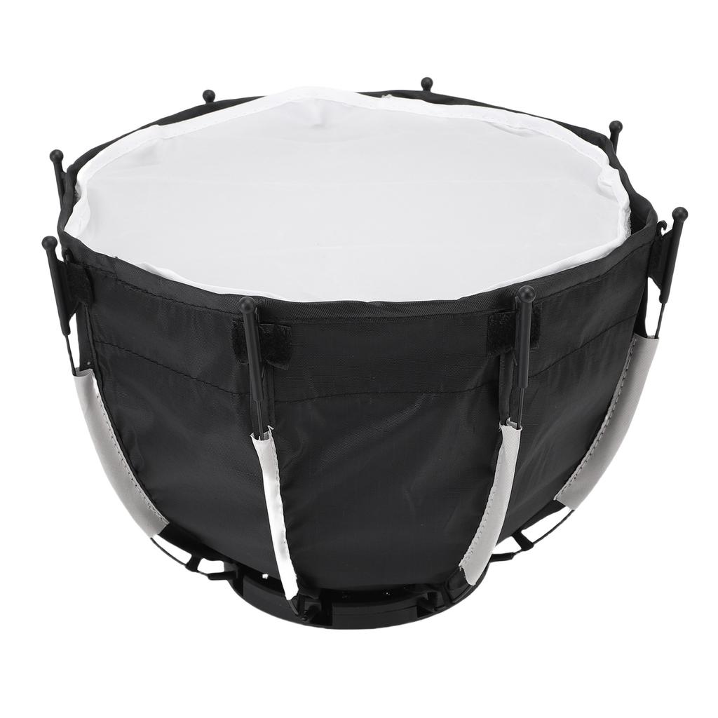 Octagonal Softbox Canvas 11.4 Inch Quick Folding Quick Set Up Flash Softbox with Storage Bag for Studio Video Light