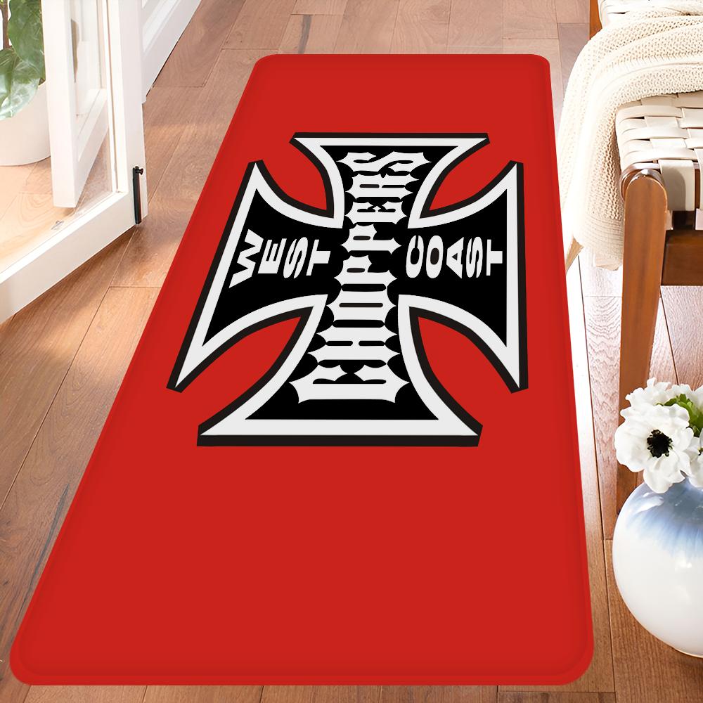 Tappetino da Bagno West Coast Choppers Stile INS Morbido Pavimento Camera da Letto Casa Stanza della Biancheria Tappeto Antiscivolo Benvenuto Zerbino