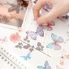 2Bag Butterfly Series Daily Deco Washi Diary Stickers Scrapbook Journal Doodling Stationery Hand Account