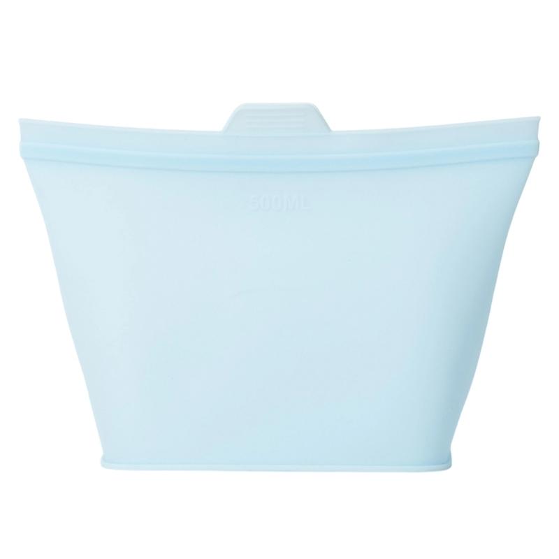 User Friendly Kitchen Storage Bags Made Of Premium Silicone With Airtight Seal Ideal For Leftovers Snacks Meal Preps