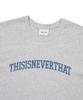 THISISNEVERTHAT Arch-Logo Tee Heather Gray
