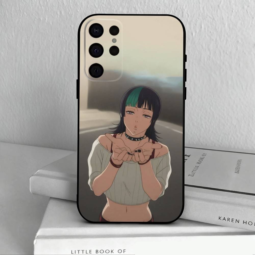 

k-kirara Hhoshi Phone Case For Samsung S25,24,23,22,30,21,10,9,Ultra,Plus,Lite,FE,4,5 G Soft Black Case Samsung S22plus5G