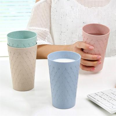 Eco-friendly Creative Thick Circular Water Cups Toothbrush Holder PP Cup Rinsing Cup Wash Tooth Mug
