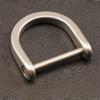 Screw in Shackle Semicircle D Rings DIY Crafts Horseshoe U Shape D Rings Buckle