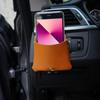 Car Vent Organizer Car Mobile Phone Holder PU Leather Phone Holder Storage Organizer Auto Mobile Phone Holder Pouch Car Leather