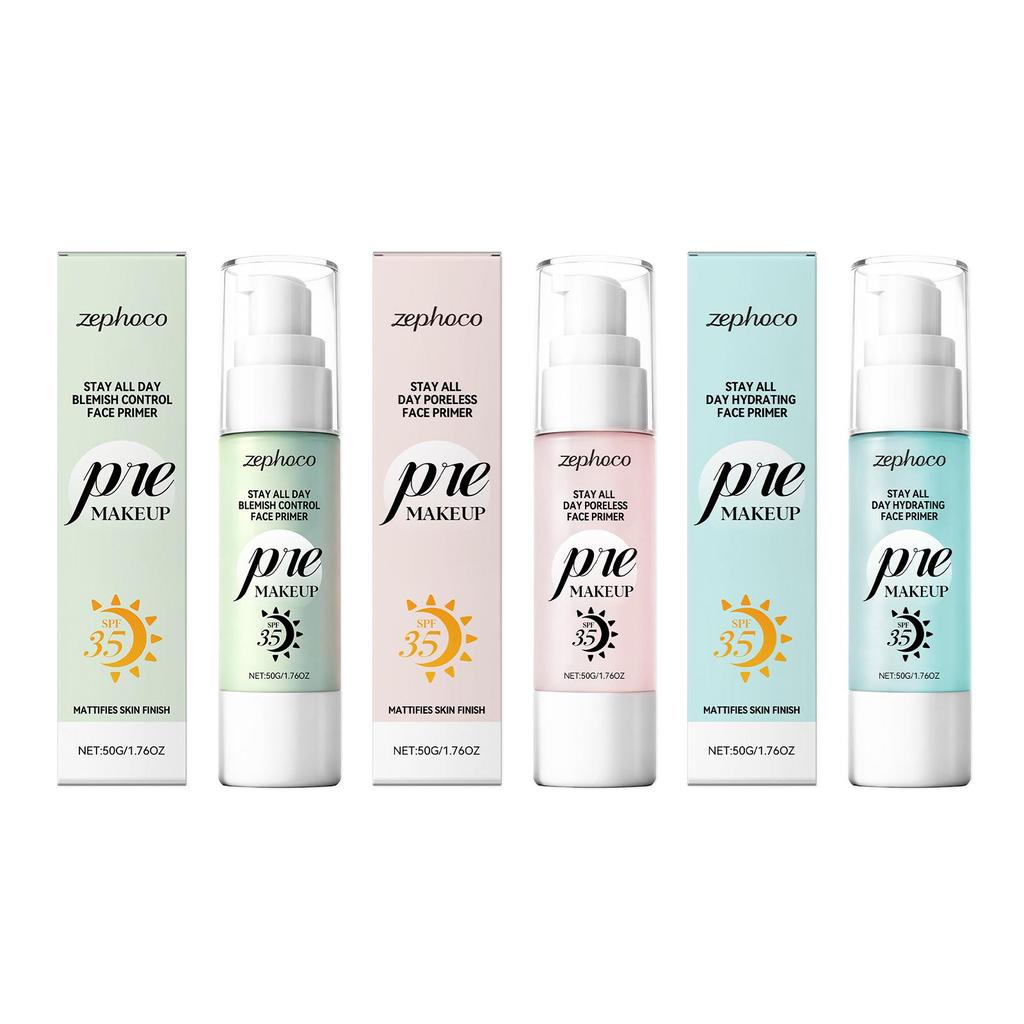 Zephoco Protective Primer: Hydrating Base for Long-lasting Autumn/Winter Makeup
