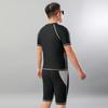 Men's Plus Size Swim Trunks Set with Sun Protection