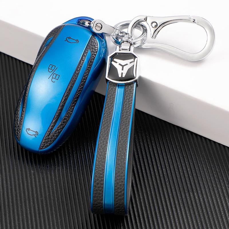 Tesla Model S/Model X/Model 3/Y Key Case Protective Shell with Buckle
