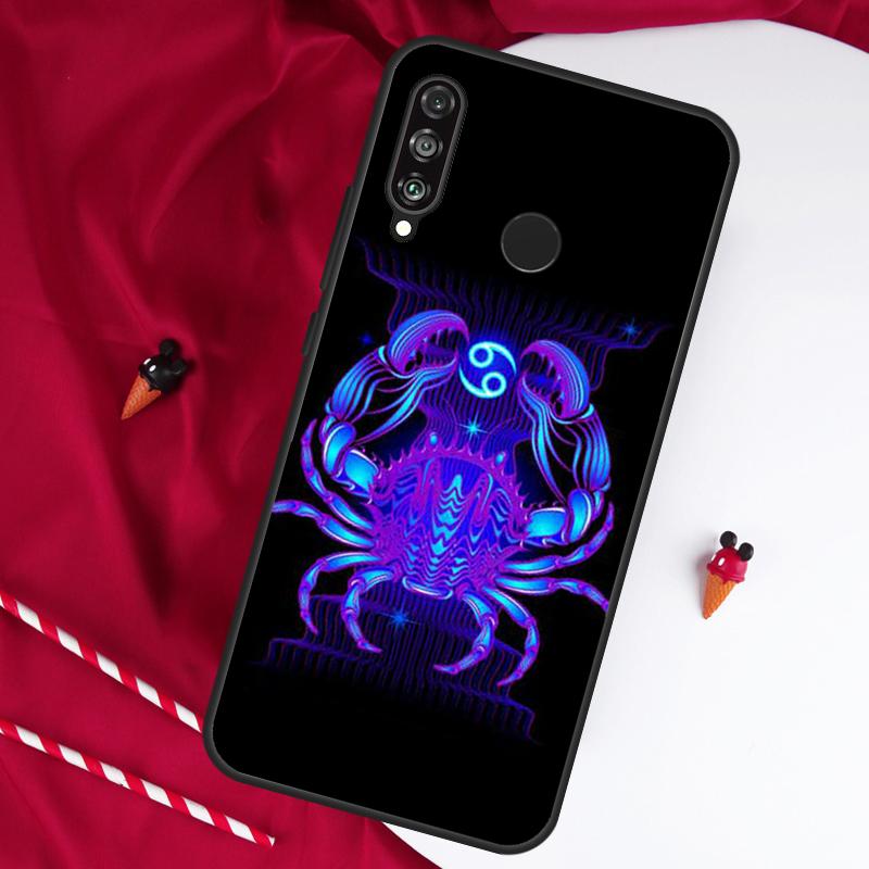Twelve Constellations For Huawei Nova 12s 11i 12i 7i 8i Y73 Y70 Y90 Y60 Y72 Y61 Y91 9 10 SE P30 Pro P40 Lite Case