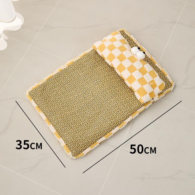 Cat's Nest, Suitable for All Seasons, Dog's Nest, Summer Coolpad, Cat's Sleeper Nest, Cat Bed, Dog Bed, Pet's Nest, Sleeper Nest, Dog Mat Sleeper