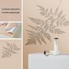 3D-Stereofotografie-Hintergrund mit Baumschatten und dynamischen Lichteffekten