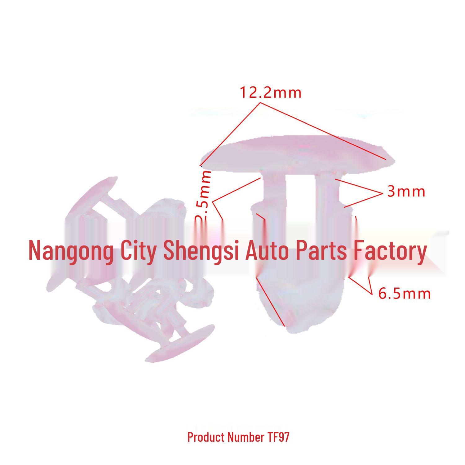 

Xiali Car Trim Seal Strip Hood Clips & Buckles Universal Accessories 10000 Units