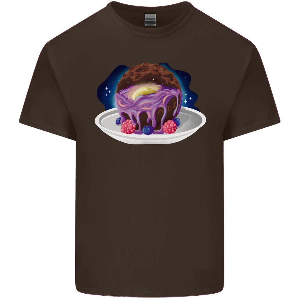 Space Planet Dessert Funny Food Unisexs Light Cotton TShirt
