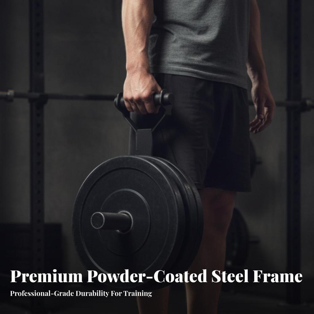 Farmers Walk Handles Compact Loaded Carry Handle Sturdy for Athletes