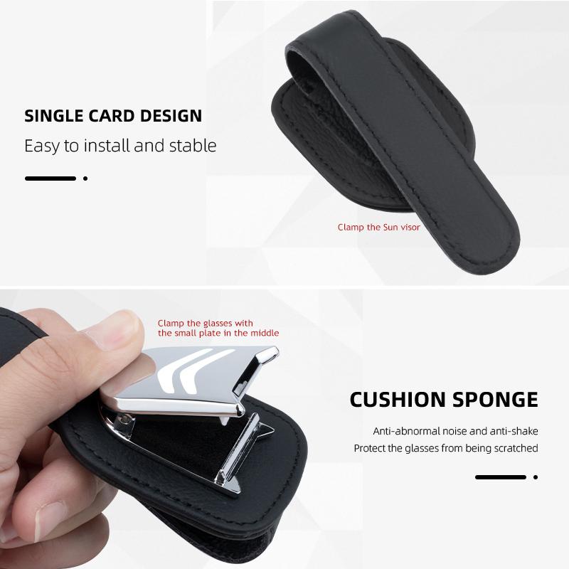 Multifunktionaler Auto-Sonnenblenden-Halter Sonnenbrillen-Clip Halter Für Citroen Grand Berlingo Jumper Celysee Xsara Picasso Aircross