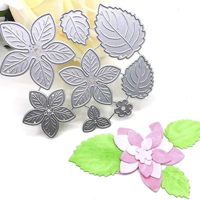 Creative Flower Decoration Metal Cutting Dies Stencils Scrapbooking Embossing Crafts Template For Album Paper Card Decor Craft