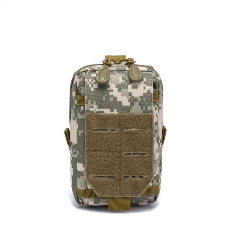 Tactical Utility Pouch Backpack Hydration Bladder Carrier Outdoor Hiking Running Waist Pack Multifunctional Molle Accessory