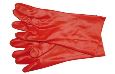 Gants en caoutchouc /rouge/ / 74151 / VOREL