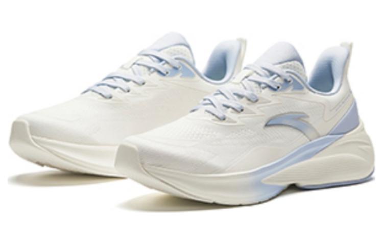 Women's Sneakers Anta Cushioning Low Top Running Shoes Women's White Blue