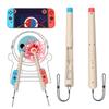 2Pcs/set Drum Stick Handle Grip Holder for Switch Controller Spare Percussion Drumsticks Precise Rhythm Response