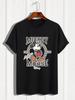 Disney Printed Women's Men's T-shirts A Regular Pure Cotton T-Shirt In A Summer Casual Style Tee Unisex Men Clothing Y2k Clothes