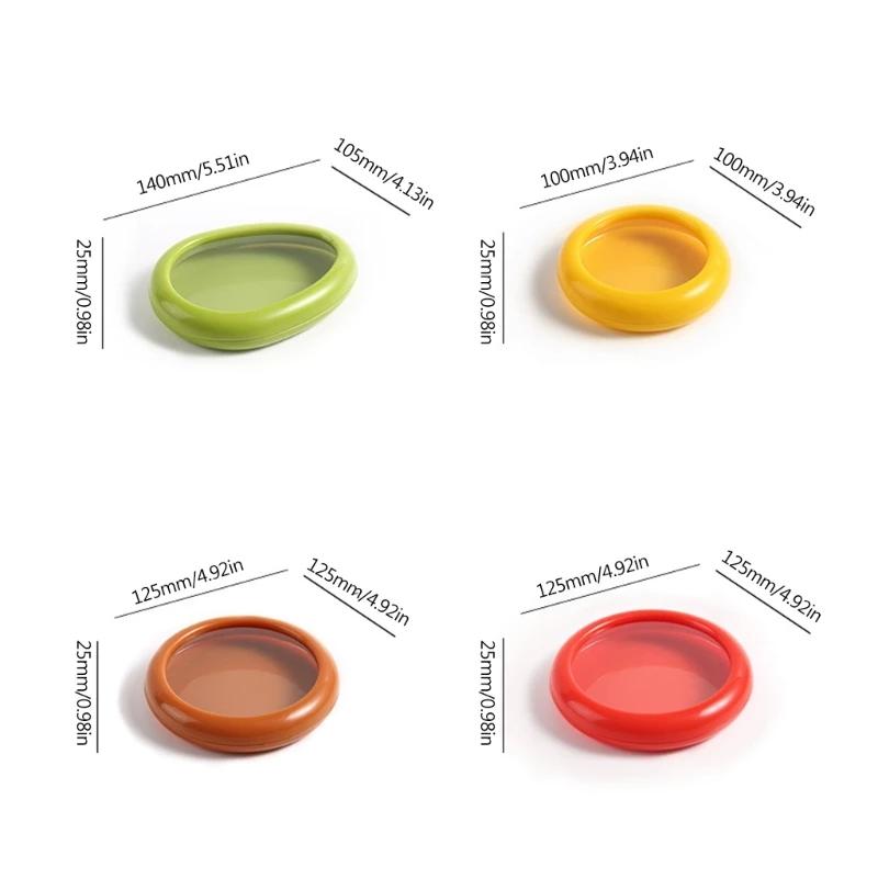 Organizatory Pojemników do Przechowywania w Kuchni Pudełko do Lodówki Szafki Awokado Cytryna Cebula Pojemnik Wielokrotnego Użytku Utrzymujący Świeżość