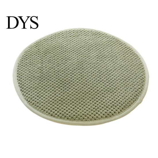 Corduroy Circular Seat Pad Round Stool Pad, 15.75" Non-slip Cushion Soft Sponge for Home Bar Stools Chair