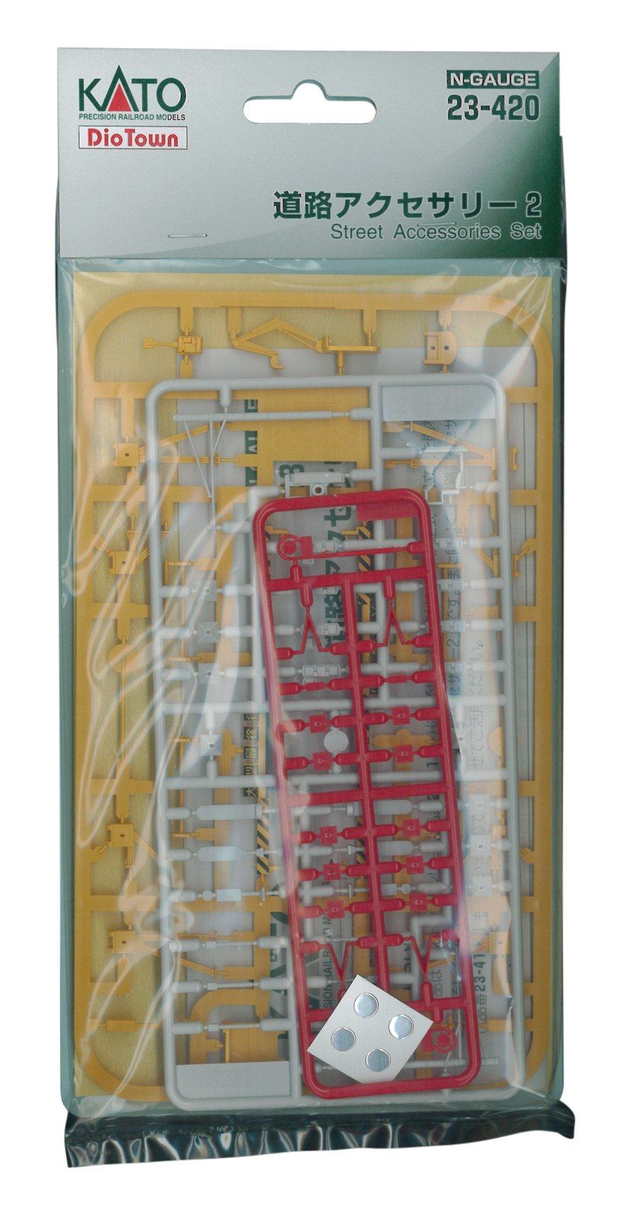 KATO N Gauge Road Accessory Set 2 Model Train Supplies 23-420